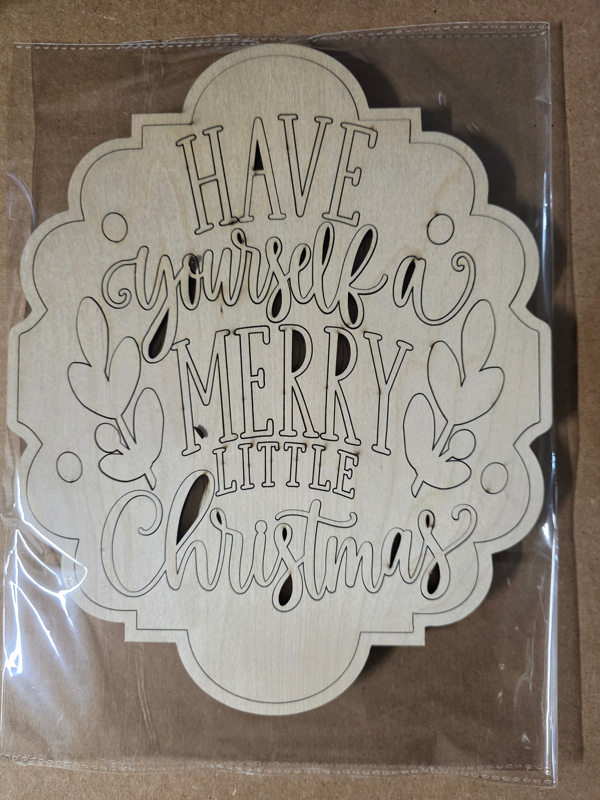 Have Yourself a Merry Little Christmas Blank
