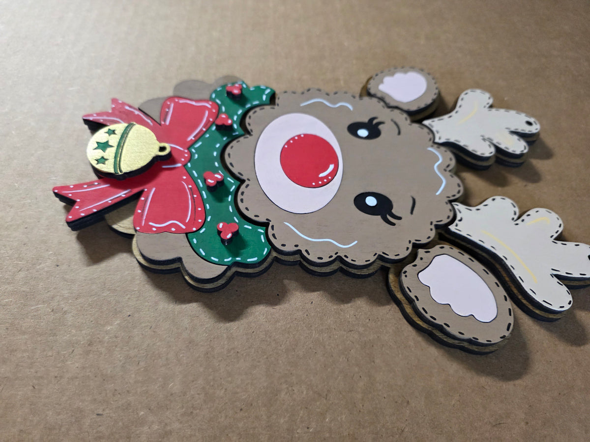 Scallop Reindeer Blank
