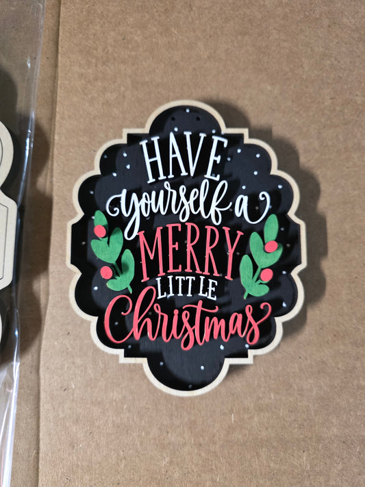 Have Yourself a Merry Little Christmas Blank